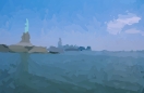 painted with brush at size 60X15