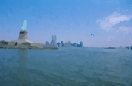 painted with brush at size 36X9