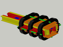 Experimental linear motor