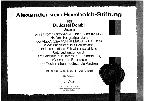 HumBoldt Stiftung