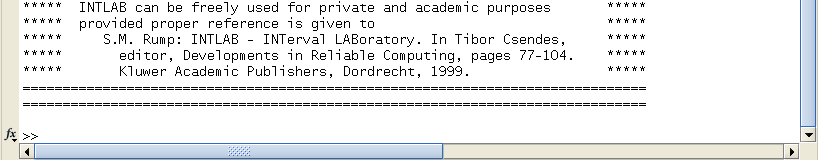 Matlab parancssor Matlab parancssor