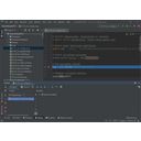 Run / Debug után a töréspontra érve visszakerülünk a szerkesztőfelületre